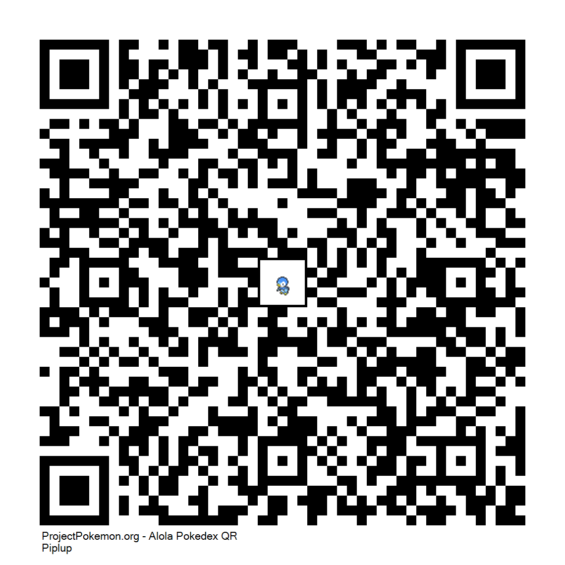 Cdigo QR de Piplup